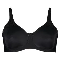 Unwattierter Minimizer-Bügel-BH - Schwarz -Unterwäschegeschäft 102219 5