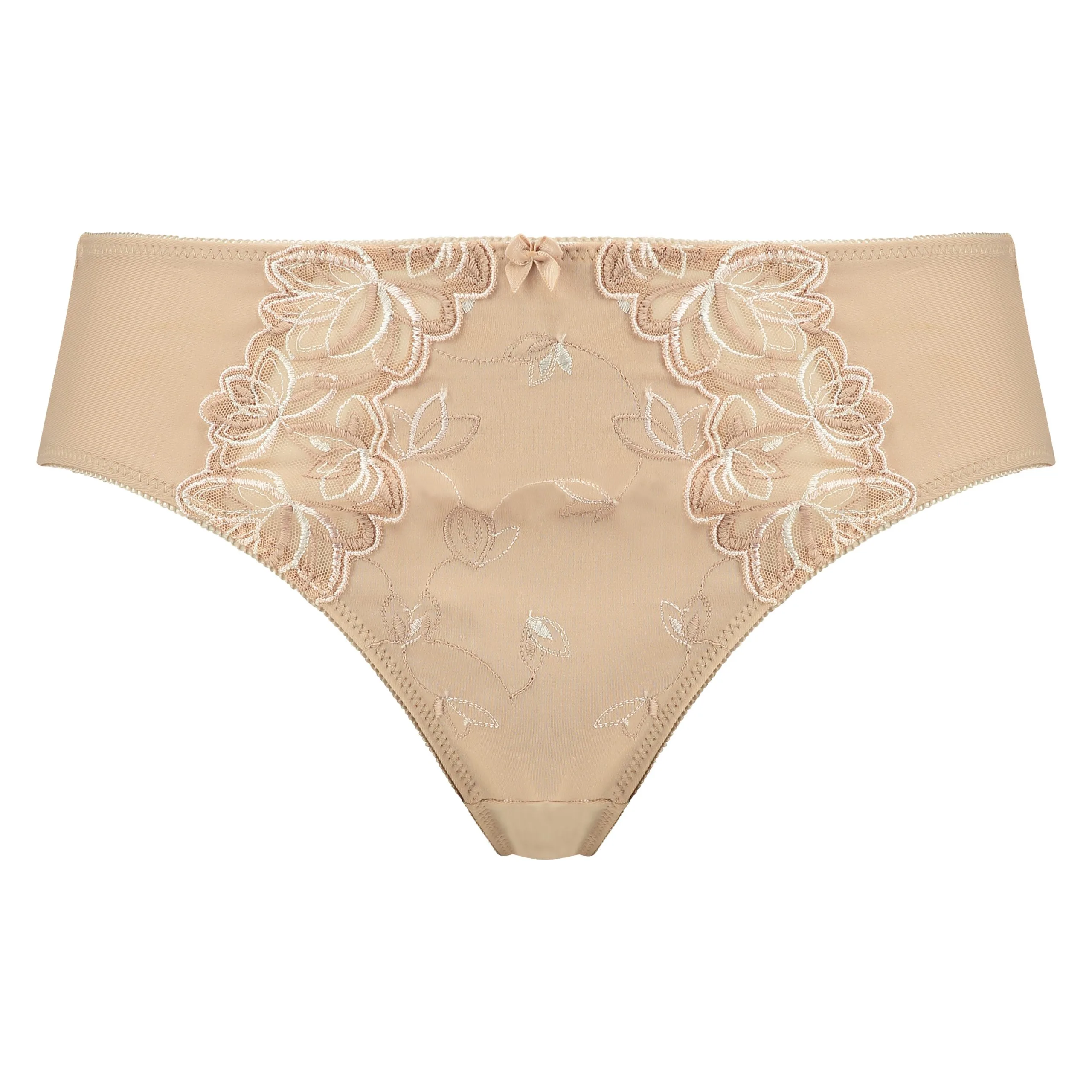 Hochgeschnittener Slip Diva - Beige 4 Hochgeschnittener Slip Diva - Beige – Bild 3
