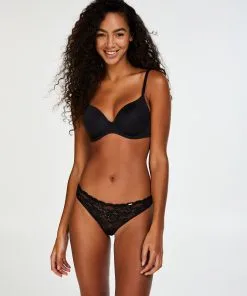 Vorgeformter Bügel-BH Super Soft - Schwarz -Unterwäschegeschäft 104473 3