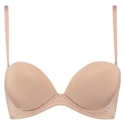 Vorgeformter Strapless-Maximizer-BH - Beige -Unterwäschegeschäft 107813 5