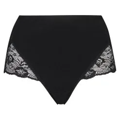 Superslip Lace Maxi Baumwolle - Schwarz 8 Superslip Lace Maxi Baumwolle - Schwarz -Unterwäschegeschäft 110154 5