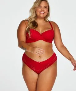 Vorgeformter Bügel-BH Maya - Rot -Unterwäschegeschäft 119847 12