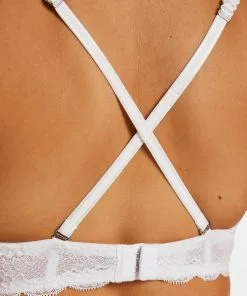 Vorgeformter Push-up-Bügel-BH Angie - Weiß -Unterwäschegeschäft 131092 2