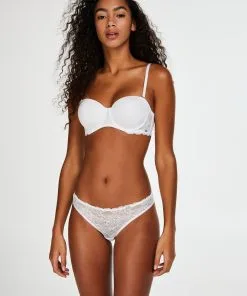 Vorgeformter Bügel-BH Angie, Strapless - Weiß -Unterwäschegeschäft 131095 3