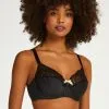 Unwattierter Bügel-BH Adalyn - Schwarz -Unterwäschegeschäft 141606 1