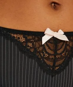 Hoher Slip Adalyn - Schwarz -Unterwäschegeschäft 141625 2