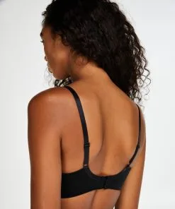 Unwattierter Minimizer-Bügel-BH Nina - Schwarz -Unterwäschegeschäft 142479 4