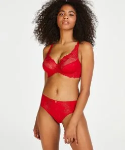 Unwattierter Bügel-BH Diva - Rot -Unterwäschegeschäft 157543 3