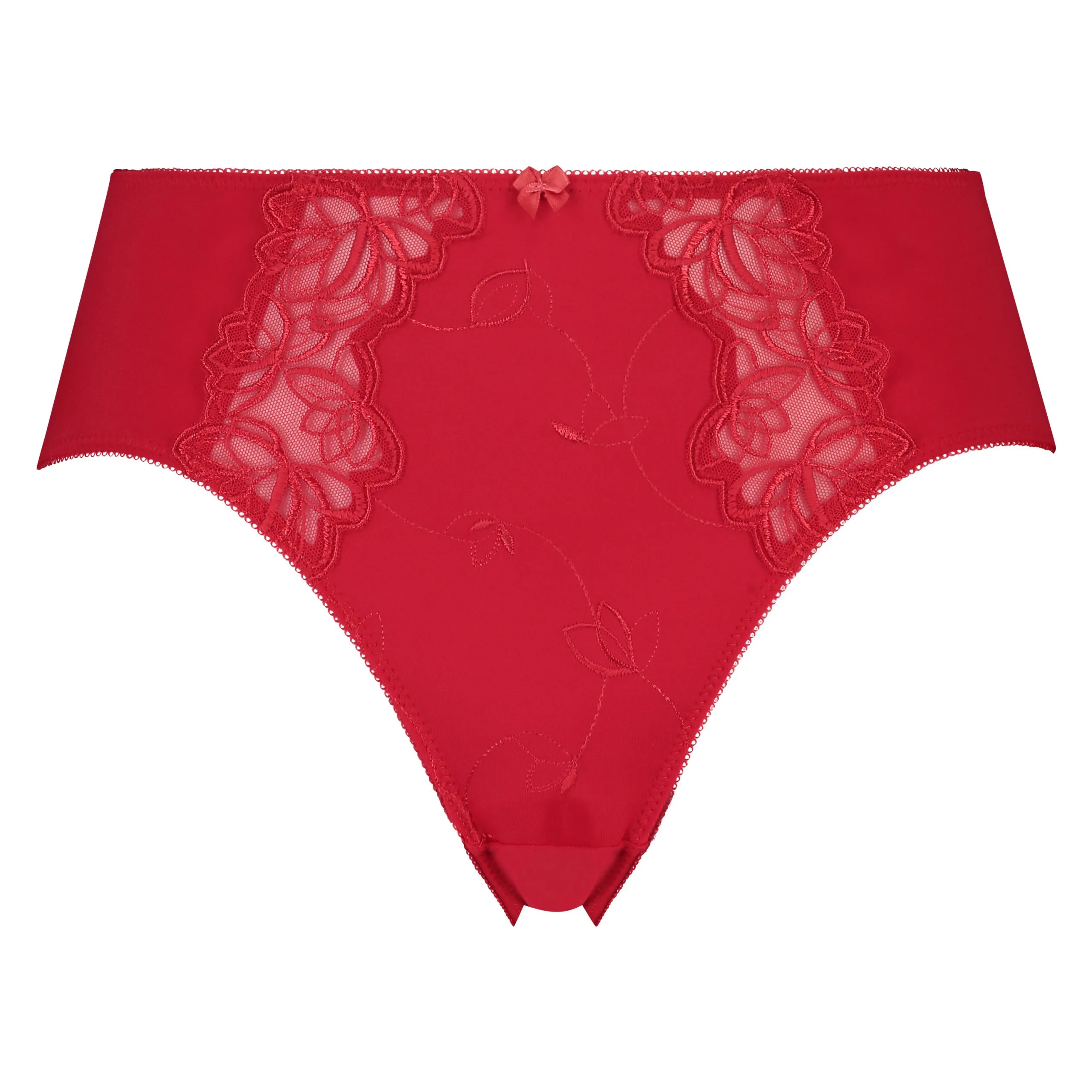 Hochgeschnittener Slip Diva - Rot 6 Hochgeschnittener Slip Diva - Rot – Bild 4