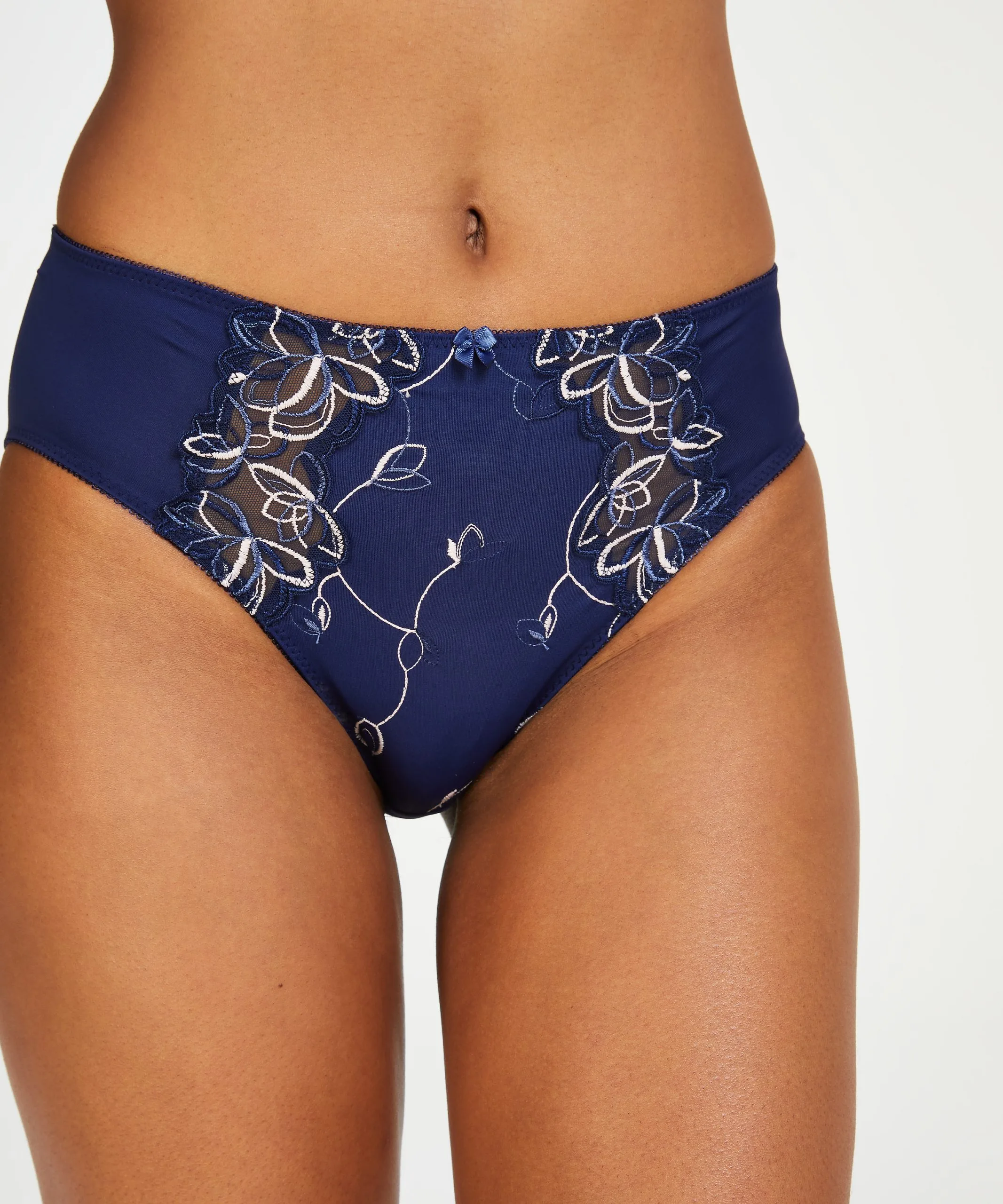 Hochgeschnittener Slip Diva - Blau 4 Hochgeschnittener Slip Diva - Blau – Bild 2