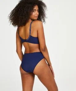 Hochgeschnittener Slip Diva - Blau 9 Hochgeschnittener Slip Diva - Blau -Unterwäschegeschäft 157617 4