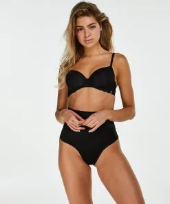 Formender Scuba-Tanga Mit Hoher Taille - Level 3 - Schwarz 7 Formender Scuba-Tanga Mit Hoher Taille - Level 3 - Schwarz -Unterwäschegeschäft 161240 1