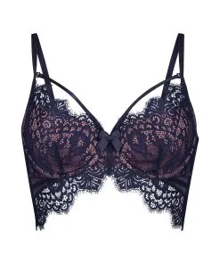 Vorgeformter Longline-Bügel-BH Marilee - Blau -Unterwäschegeschäft 168698 5