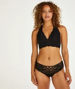 Träger-Bralette Rose - Schwarz 12 Träger-Bralette Rose - Schwarz -Unterwäschegeschäft 168934 3