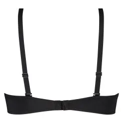 Nicht-vorgeformter Bügel-BH Satin Fleece - Schwarz -Unterwäschegeschäft 169214 6