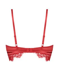 Vorgeformter Longline-Bügel-BH Marilee - Rot -Unterwäschegeschäft 169993 6
