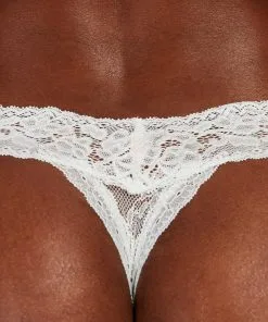 Extra Tief Sitzender String Madison - Weiß -Unterwäschegeschäft 170188 2