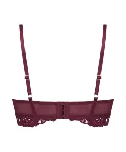 Vorgeformter Longline BH Shiloh, Ohne Bügel - Rot -Unterwäschegeschäft 170980 6