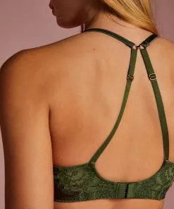 Vorgeformter Bügel-BH Hannako - Grün -Unterwäschegeschäft 170998 2