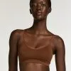 ﻿Strappy Bralette - Braun