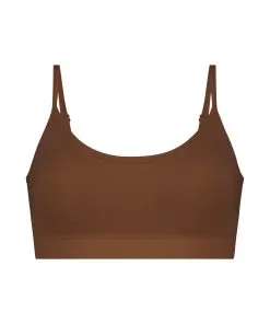 Strappy Bralette - Braun 12 Strappy Bralette - Braun -Unterwäschegeschäft 185083 5