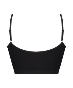 ﻿Strappy Bralette - Schwarz -Unterwäschegeschäft 185087 6