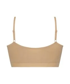 ﻿Strappy Bralette - Beige -Unterwäschegeschäft 185088 6
