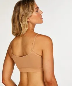 Strappy Bralette - Beige 9 Strappy Bralette - Beige -Unterwäschegeschäft 185092 4