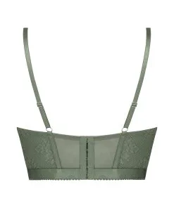Vorgeformter Longline-Bügel-BH Malika - Grün -Unterwäschegeschäft 191713 6