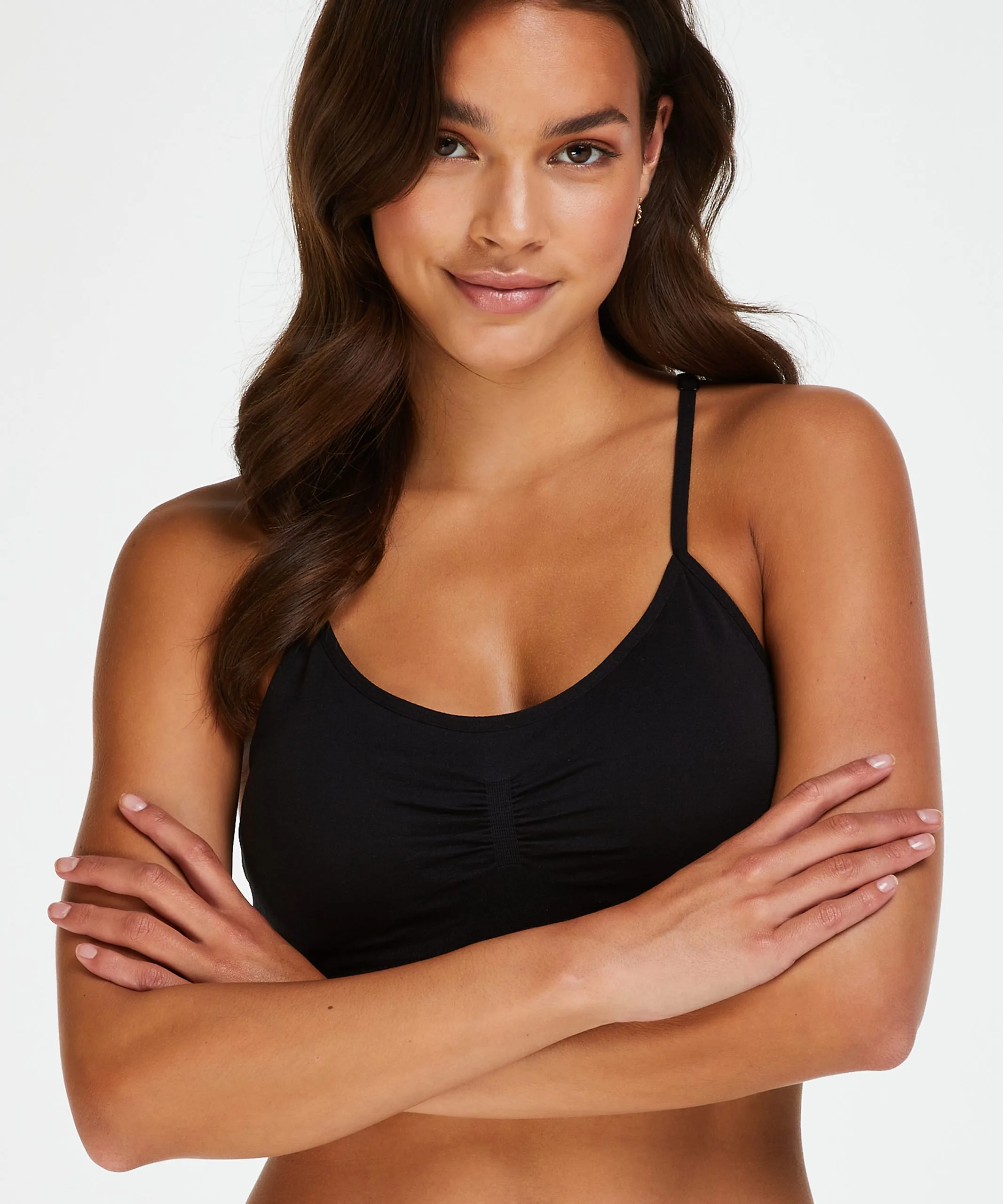 Nahtlose Bralette Marine - Schwarz 3 Nahtlose Bralette Marine - Schwarz