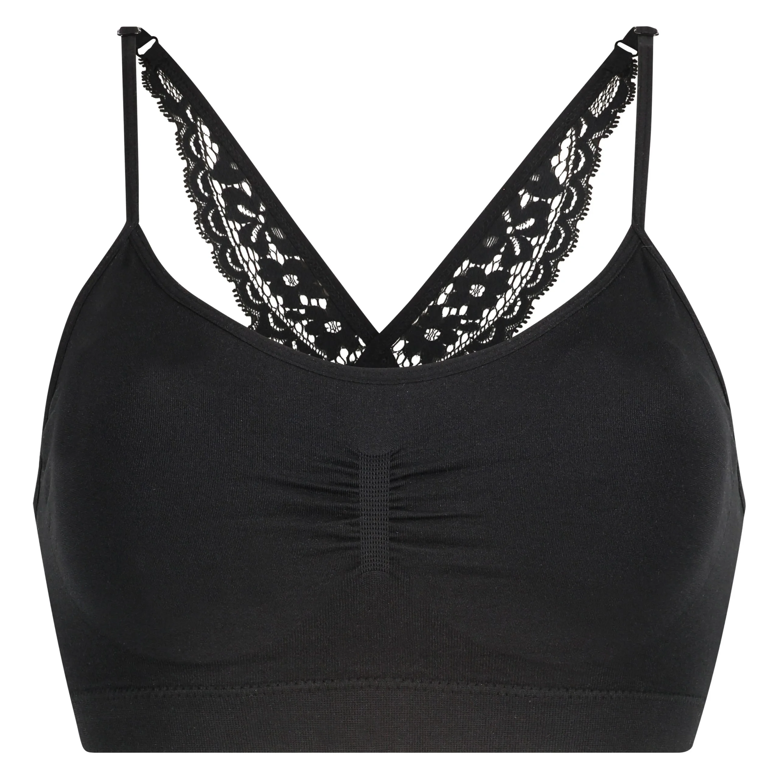 Nahtlose Bralette Marine - Schwarz 9 Nahtlose Bralette Marine - Schwarz – Bild 7