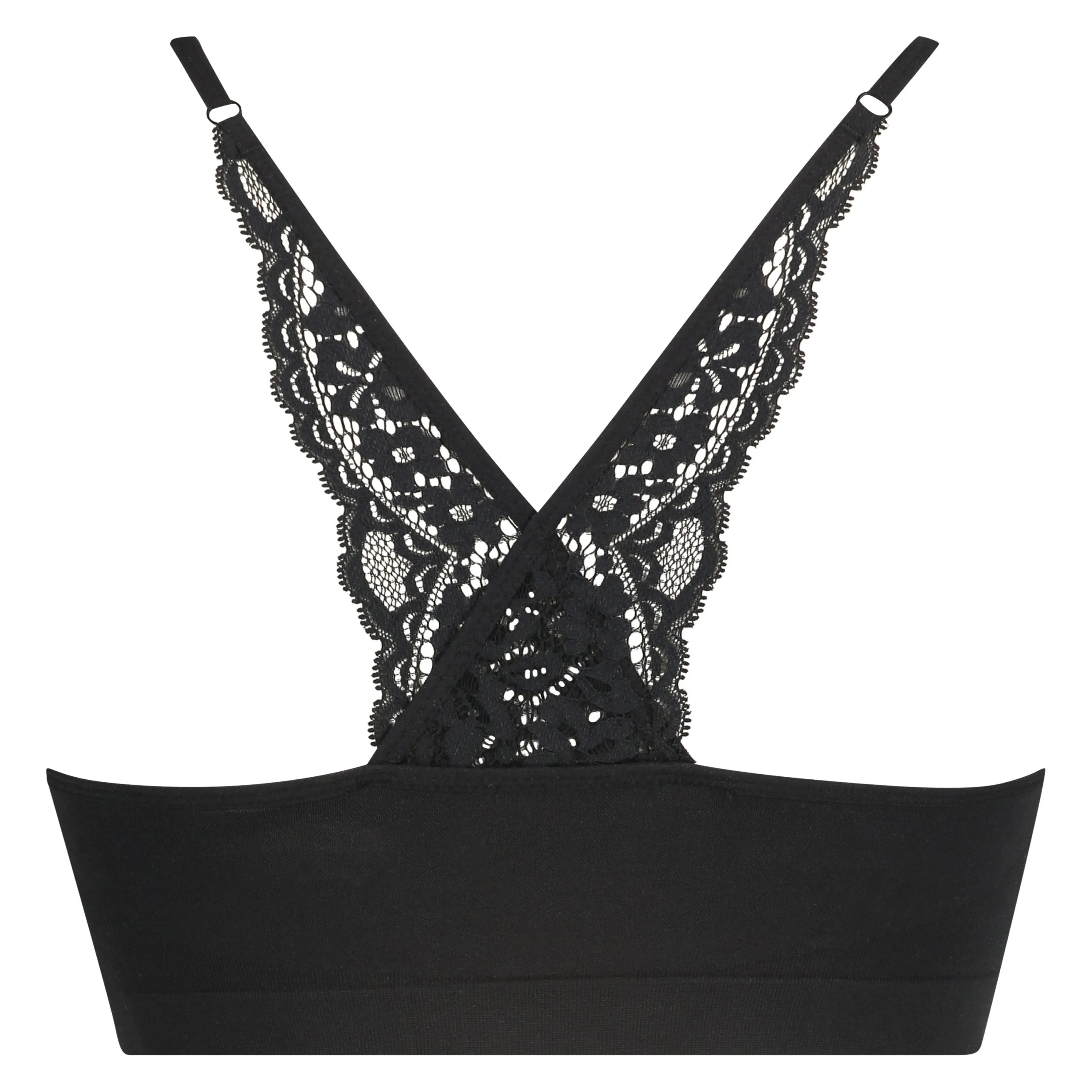 Nahtlose Bralette Marine - Schwarz 10 Nahtlose Bralette Marine - Schwarz – Bild 8