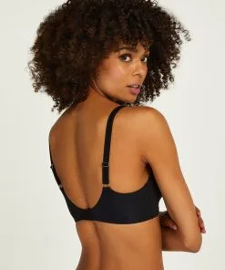 Vorgeformter BH Ohne Bügel - Schwarz 11 Vorgeformter BH Ohne Bügel - Schwarz -Unterwäschegeschäft 192243 4