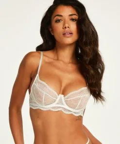 Unwattierter Bügel-BH Isabelle - Weiß