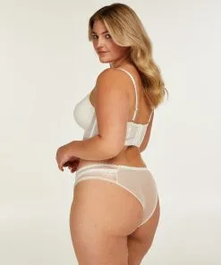 Vorgeformter Longline-Bügel-BH Malika - Weiß -Unterwäschegeschäft 195488 13