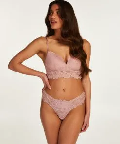 Vorgeformter Longline BH Shiloh, Ohne Bügel - Rosa -Unterwäschegeschäft 195500 3