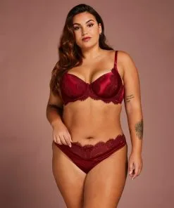 Vorgeformter Bügel-BH Hannako - Rot -Unterwäschegeschäft 195505 12