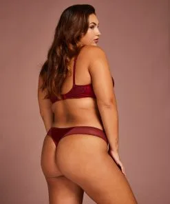 Vorgeformter Bügel-BH Hannako - Rot -Unterwäschegeschäft 195505 13