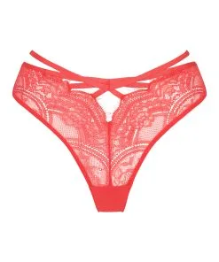 Hochgeschnittener String Alicia - Rot -Unterwäschegeschäft 195596 5