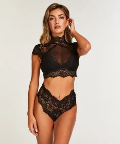 Bralette Marilyn - Schwarz -Unterwäschegeschäft 196155 3