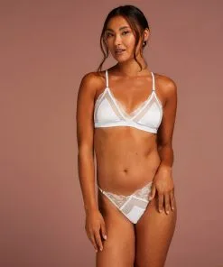 Bralette Celine - Weiß -Unterwäschegeschäft 196159 3