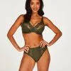 Hochgeschnittener Slip Diva - Grün -Unterwäschegeschäft 196401 1