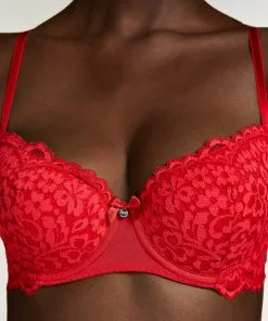 Vorgeformter Bügel-BH Rose - Rot -Unterwäschegeschäft 196450 2