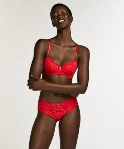 Vorgeformter Bügel-BH Rose - Rot -Unterwäschegeschäft 196450 3