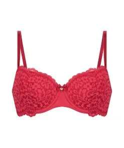 Vorgeformter Bügel-BH Rose - Rot -Unterwäschegeschäft 196450 5