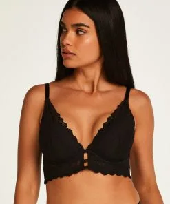 Vorgeformter Longline-Bügel-BH Chynna - Schwarz