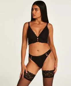 Vorgeformter Longline-Bügel-BH Chynna - Schwarz -Unterwäschegeschäft 196507 3