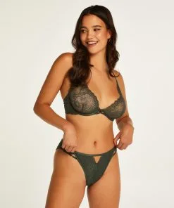 Nicht-vorgeformter Bügel-BH Josefina - Grün -Unterwäschegeschäft 196523 3