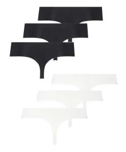 6er-Pack Invisible Strings - Weiß 11 6er-Pack Invisible Strings - Weiß -Unterwäschegeschäft 196660 6