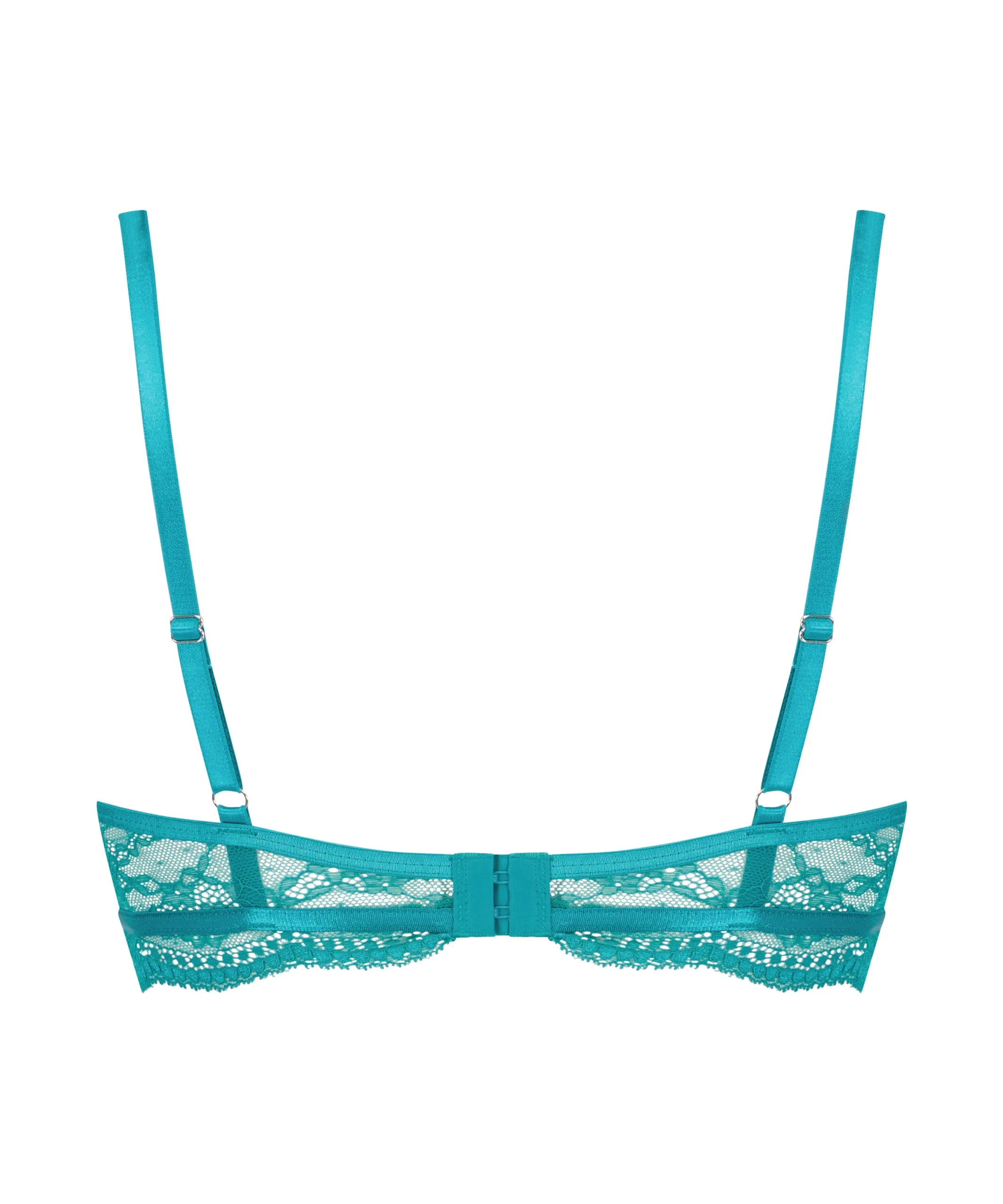 Unwattierter Bügel-BH Isabelle - Grün 9 Unwattierter Bügel-BH Isabelle - Grün – Bild 7